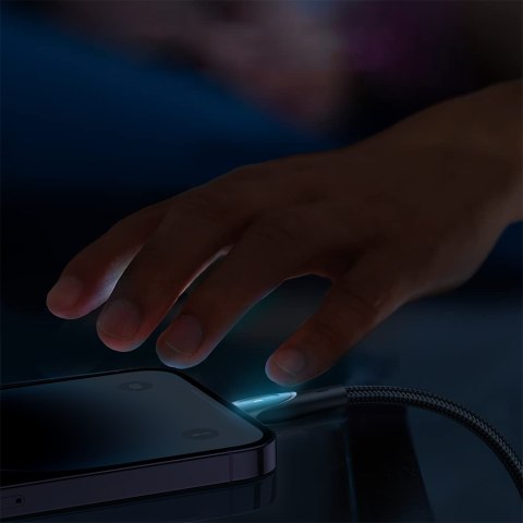 Kabel przewód do iPhone Star-Light Series USB-C - Lightning 30W 1.2m czarny Kabel przewód do iPhone Star-Light Series USB-C - Lightning 30W 1.2m czarny