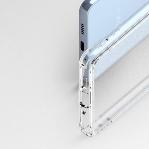 Etui pokrowiec z żelową ramką Galaxy A73 Fusion Matte półprzezroczysty Etui pokrowiec z żelową ramką Galaxy A73 Fusion Matte półprzezroczysty