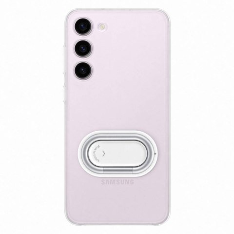 Etui pokrowiec z podstawką Samsung Galaxy S23+ Clear Gadget Case przezroczyste