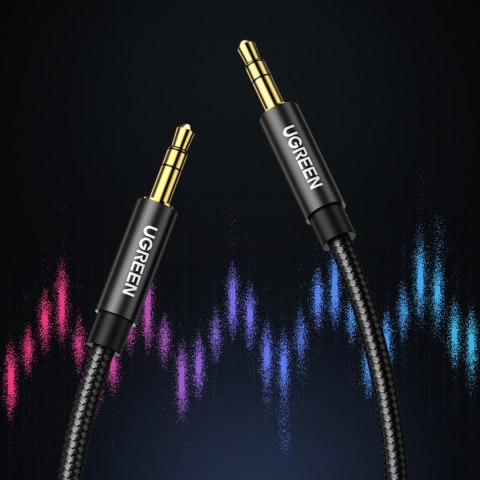 Kabel audio AUX wtyczka prosta minijack 3.5 mm 5m niebieski Kabel audio AUX wtyczka prosta minijack 3.5 mm 5m niebieski