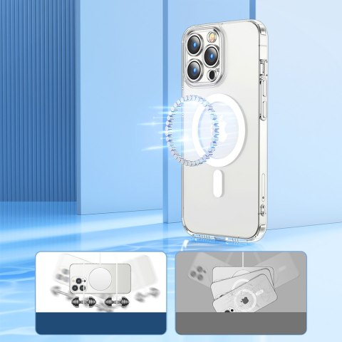 Magnetyczne etui do iPhone 14 Pro MagSafe 14D Magnetic Case przezroczysty Magnetyczne etui do iPhone 14 Pro MagSafe 14D Magnetic Case przezroczysty