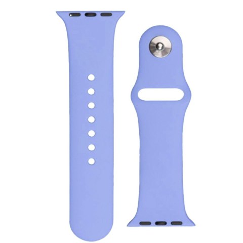 Silikonowy pasek do zegarka Apple Watch 2-9/SE 38/40/41mm Silicone Strap APS fioletowy Silikonowy pasek do zegarka Apple Watch 2-9/SE 38/40/41mm Silicone Strap APS fioletowy