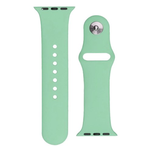 Silikonowy pasek do zegarka Apple Watch Ultra 2-9/SE 42/44/45/49mm Silicone Strap APS jasnozielony Silikonowy pasek do zegarka Apple Watch Ultra 2-9/SE 42/44/45/49mm Silicone Strap APS jasnozielony
