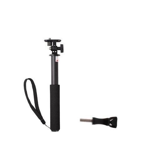 Kijek teleskopowy Selfie stick z uchwytem na kamerę sportową aparat Kijek teleskopowy Selfie stick z uchwytem na kamerę sportową aparat