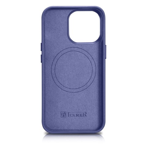 Pokrowiec etui z naturalnej skóry do iPhone 14 Pro Max MagSafe Case Leather jasno fioletowy Pokrowiec etui z naturalnej skóry do iPhone 14 Pro Max MagSafe Case Leather jasno fioletowy