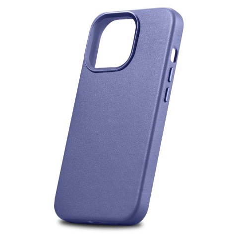 Pokrowiec etui z naturalnej skóry do iPhone 14 Pro Max MagSafe Case Leather jasno fioletowy Pokrowiec etui z naturalnej skóry do iPhone 14 Pro Max MagSafe Case Leather jasno fioletowy