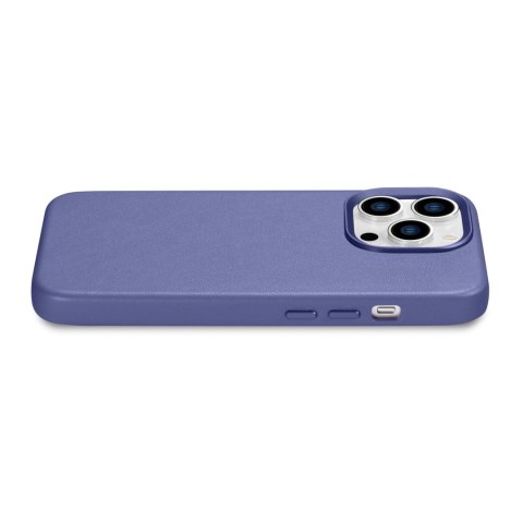 Pokrowiec etui z naturalnej skóry do iPhone 14 Pro Max MagSafe Case Leather jasno fioletowy Pokrowiec etui z naturalnej skóry do iPhone 14 Pro Max MagSafe Case Leather jasno fioletowy