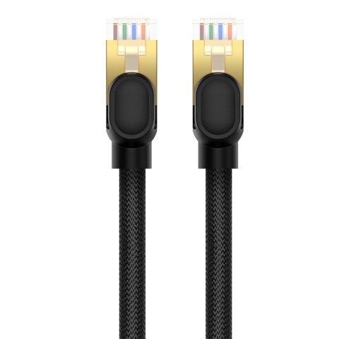 Kabel sieciowy LAN RJ45 Ethernet High Speed Cat.8 40Gbps 1m czarny