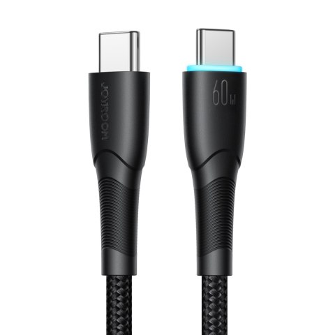 Kabel przewód Starry Series USB-C - USB-C 60W 1m czarny Kabel przewód Starry Series USB-C - USB-C 60W 1m czarny