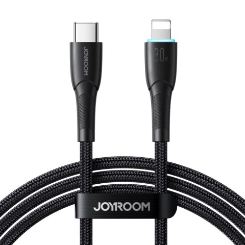 Kabel przewód do iPhone Starry Series USB-C - Lightning 30W 1m czarny Kabel przewód do iPhone Starry Series USB-C - Lightning 30W 1m czarny