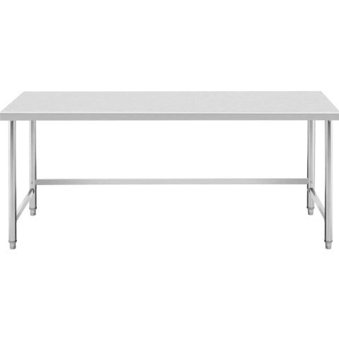 Stół blat roboczy centralny stalowy 200 x 90 cm do 100 kg Stół blat roboczy centralny stalowy 200 x 90 cm do 100 kg
