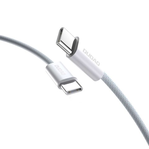 Wytrzymały przewód kabel UCB-C PD 60W w oplocie z włókna węglowego 2m jasno niebieski Wytrzymały przewód kabel UCB-C PD 60W w oplocie z włókna węglowego 2m jasno niebieski