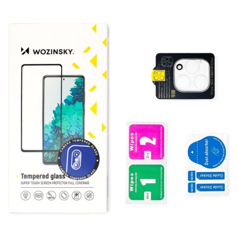 Szkło hartowane 9H na aparat kamerę do Realme 10 5G / Realme 9i 5G Full Camera Glass Szkło hartowane 9H na aparat kamerę do Realme 10 5G / Realme 9i 5G Full Camera Glass