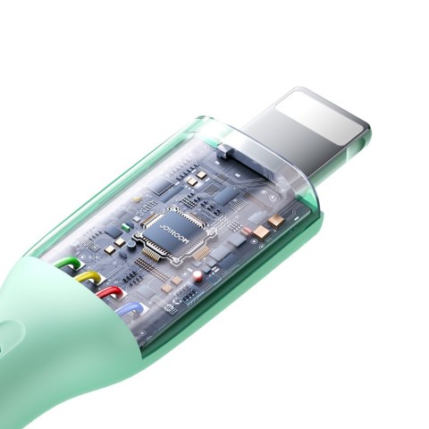 Kabel przewód do iPhone USB-A - Lightning 3A Multi-Color Series 1m biały Kabel przewód do iPhone USB-A - Lightning 3A Multi-Color Series 1m biały