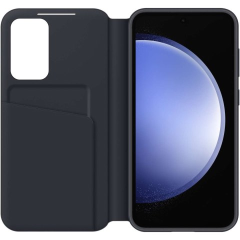 Oryginalne etui pokrowiec do Samsung Galaxy S23 FE kieszeń na kartę Smart View Wallet czarne Oryginalne etui pokrowiec do Samsung Galaxy S23 FE kieszeń na kartę Smart View Wallet czarne