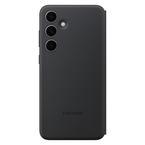 Oryginalne etui pokrowiec do Samsung Galaxy S24 kieszeń na kartę Smart View Wallet czarne Oryginalne etui pokrowiec do Samsung Galaxy S24 kieszeń na kartę Smart View Wallet czarne