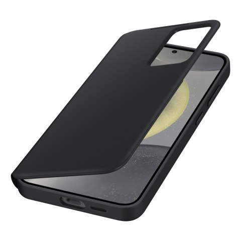 Oryginalne etui pokrowiec do Samsung Galaxy S24 kieszeń na kartę Smart View Wallet czarne Oryginalne etui pokrowiec do Samsung Galaxy S24 kieszeń na kartę Smart View Wallet czarne
