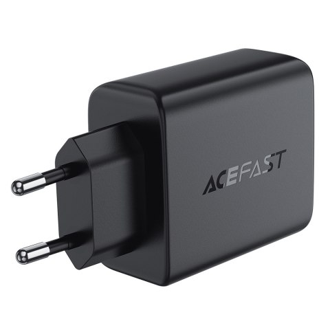 Ładowarka sieciowa PD 45W GaN z 4 portami 2x USB-C + 2x USB-A czarna Ładowarka sieciowa PD 45W GaN z 4 portami 2x USB-C + 2x USB-A czarna