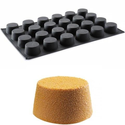 Forma silikonowa do pralin musów wypieków 570 x 375 mm - muffiny Forma silikonowa do pralin musów wypieków 570 x 375 mm - muffiny