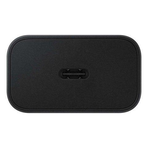 Ładowarka sieciowa Samsung GaN 25W SFC z kablem USB-C czarna Ładowarka sieciowa Samsung GaN 25W SFC z kablem USB-C czarna