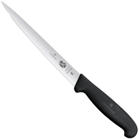 Nóż do filetowania mięsa ryb giętki FIBROX dł. 180/310 mm Nóż do filetowania mięsa ryb giętki FIBROX dł. 180/310 mm