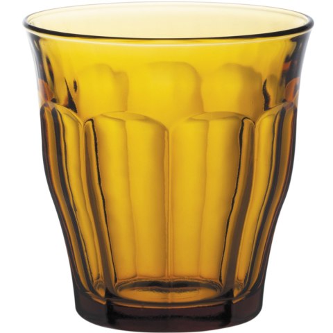 Szklanka Duralex PICARDIE AMBER 250 ml pomarańczowa - zestaw 6 szt. Szklanka Duralex PICARDIE AMBER 250 ml pomarańczowa - zestaw 6 szt.