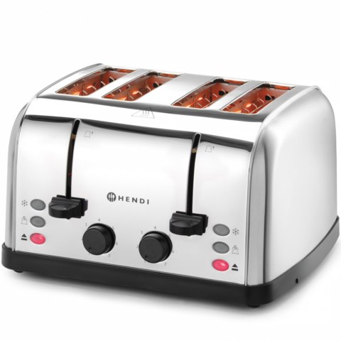 Toster opiekacz kanapkowy na 4 grzanki 3 funkcje 7 poziomów grzania 1500 W Toster opiekacz kanapkowy na 4 grzanki 3 funkcje 7 poziomów grzania 1500 W