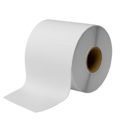 Etykiety adresowe na paczki do drukarki termicznej 100x150mm rolka 500szt białe Etykiety adresowe na paczki do drukarki termicznej 100x150mm rolka 500szt białe