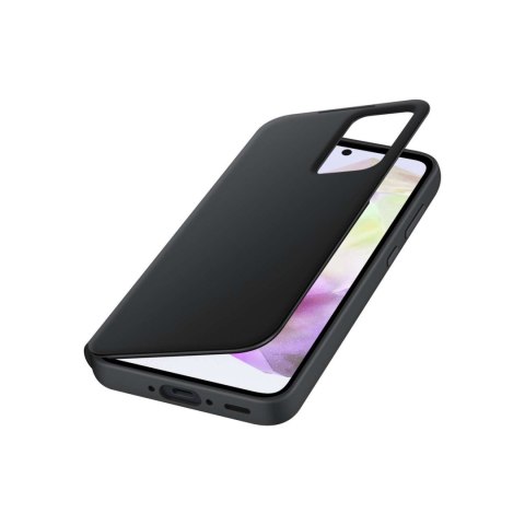 Oryginalne etui Smart View Wallet z klapką do Samsung Galaxy A35 czarne Oryginalne etui Smart View Wallet z klapką do Samsung Galaxy A35 czarne