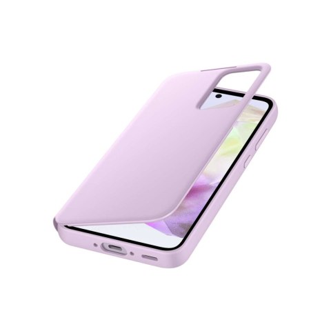 Oryginalne etui Smart View Wallet z klapką do Samsung Galaxy A35 fioletowe Oryginalne etui Smart View Wallet z klapką do Samsung Galaxy A35 fioletowe