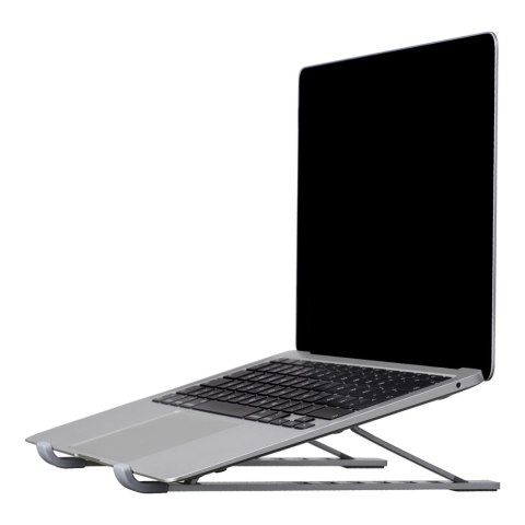Podstawka Blanc stojak pod laptopa tablet ergonomiczna składana srebrna Podstawka Blanc stojak pod laptopa tablet ergonomiczna składana srebrna