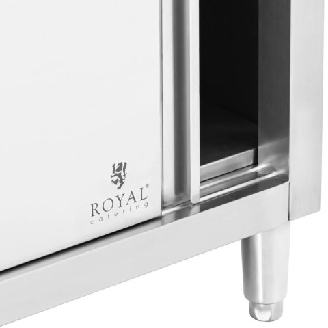 Szafka gastronomiczna wolnostojąca z deską do krojenia STAL 180 x 60 cm Szafka gastronomiczna wolnostojąca z deską do krojenia STAL 180 x 60 cm