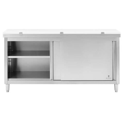 Szafka gastronomiczna wolnostojąca z deską do krojenia STAL 180 x 60 cm Szafka gastronomiczna wolnostojąca z deską do krojenia STAL 180 x 60 cm