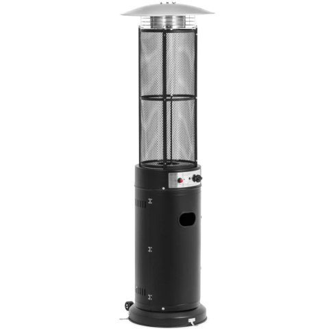 Lampa grzewcza promiennik ciepła gazowy tarasowy 11 kW 1845 mm - czarny Lampa grzewcza promiennik ciepła gazowy tarasowy 11 kW 1845 mm - czarny