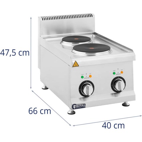 Kuchnia elektryczna nastawna z okapem 2 pola grzewcze 4.6 kW 400 V Kuchnia elektryczna nastawna z okapem 2 pola grzewcze 4.6 kW 400 V
