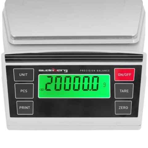 Waga laboratoryjna jubilerska precyzyjna LCD 2-20000g / 0.1 g Waga laboratoryjna jubilerska precyzyjna LCD 2-20000g / 0.1 g