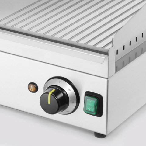Grill elektryczny płyta grillowa gładka ryflowana 697 x 474 mm 3500 W Grill elektryczny płyta grillowa gładka ryflowana 697 x 474 mm 3500 W