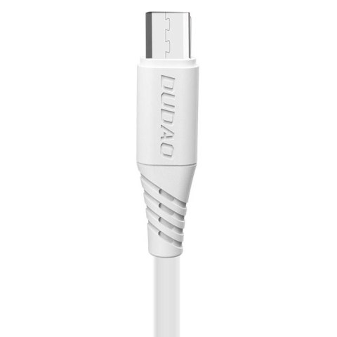 Przewód kabel USB - micro USB 5A 1m biały Przewód kabel USB - micro USB 5A 1m biały