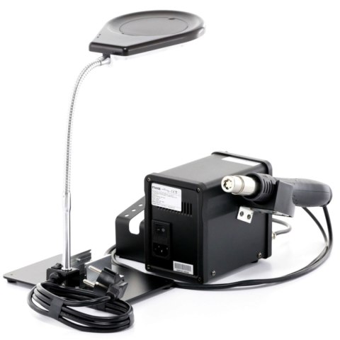 Stacja lutownicza kolbowa HOT AIR 70W LCD S-LS-45 S - ZESTAW 21el. Stacja lutownicza kolbowa HOT AIR 70W LCD S-LS-45 S - ZESTAW 21el.