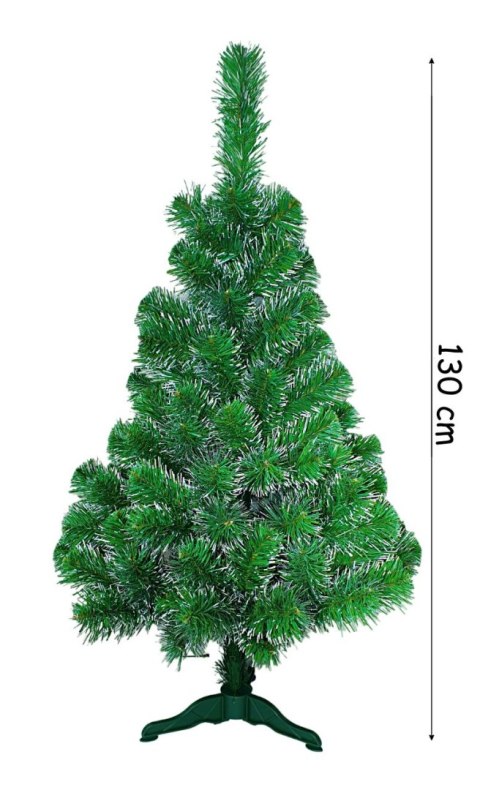 CHOINKA 130 cm DRZEWKO ŚWIĄTECZNE GĘSTA ZIELONA OŚNIEŻONA + STABILNY STOJAK CHOINKA 130 cm DRZEWKO ŚWIĄTECZNE GĘSTA ZIELONA OŚNIEŻONA + STABILNY STOJAK