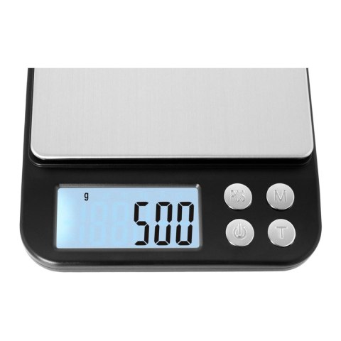 Waga kuchenna elektroniczna z funkcją zliczania sztuk 500g / 0,01g Waga kuchenna elektroniczna z funkcją zliczania sztuk 500g / 0,01g