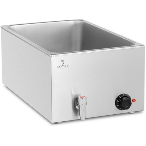 Bemar podgrzewacz elektryczny z kranem do pojemników GN 1/1 600 W Bemar podgrzewacz elektryczny z kranem do pojemników GN 1/1 600 W