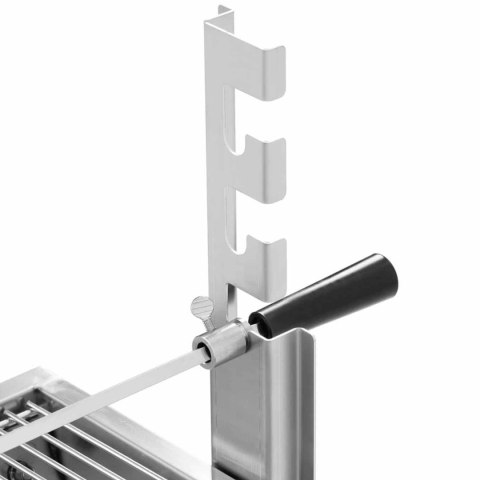 Grill węglowy z rożnem obrotowym elektrycznym do pieczenia prosiaka 4 W 15 kg 82 cm Grill węglowy z rożnem obrotowym elektrycznym do pieczenia prosiaka 4 W 15 kg 82 cm