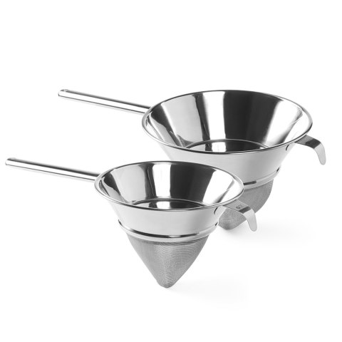 Sito chińskie stożkowe z gęstą siatką ze stali śr. 205mm - Hendi 647554 Sito chińskie stożkowe z gęstą siatką ze stali śr. 205mm - Hendi 647554