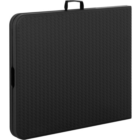 Stół cateringowy ogrodowy składany do 150 kg 1830 x 750 x 740 mm czarny Stół cateringowy ogrodowy składany do 150 kg 1830 x 750 x 740 mm czarny