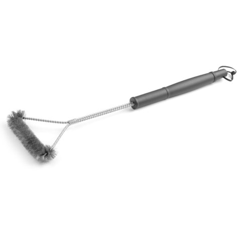 Szczotka druciana do grilla rusztu BBQ ze stali nierdzewnej KSZTAŁT Y 520x170 mm - Hendi 525432 Szczotka druciana do grilla rusztu BBQ ze stali nierdzewnej KSZTAŁT Y 520x170 mm - Hendi 525432