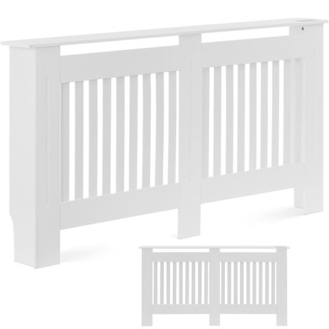 Maskownica osłona obudowa na kaloryfer grzejnik 152x82cm biała Maskownica osłona obudowa na kaloryfer grzejnik 152x82cm biała