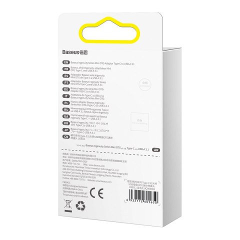 Przejściówka adapter z USB-C do USB-A Ingenuity Series niebieski