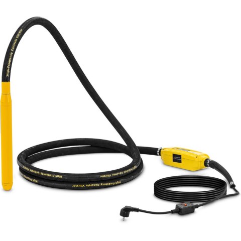 Wibrator zagęszczarka do betonu dł. 5m buława 50cm x 36mm 1500W Wibrator zagęszczarka do betonu dł. 5m buława 50cm x 36mm 1500W