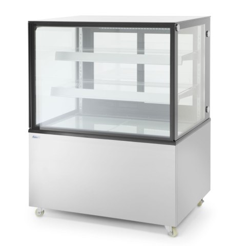 Witryna chłodnicza cukiernicza 2-półkowa jezdna LED 410L Witryna chłodnicza cukiernicza 2-półkowa jezdna LED 410L